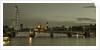 London, River Thames, London Eye, Waterloo Brigde and Houses of Parliment at night by Assaf Frank